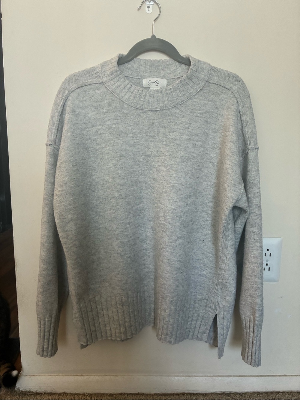 Light Gray Women's Knit Sweater